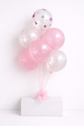 Premium Pink Petal Helium Balloon Bouquet