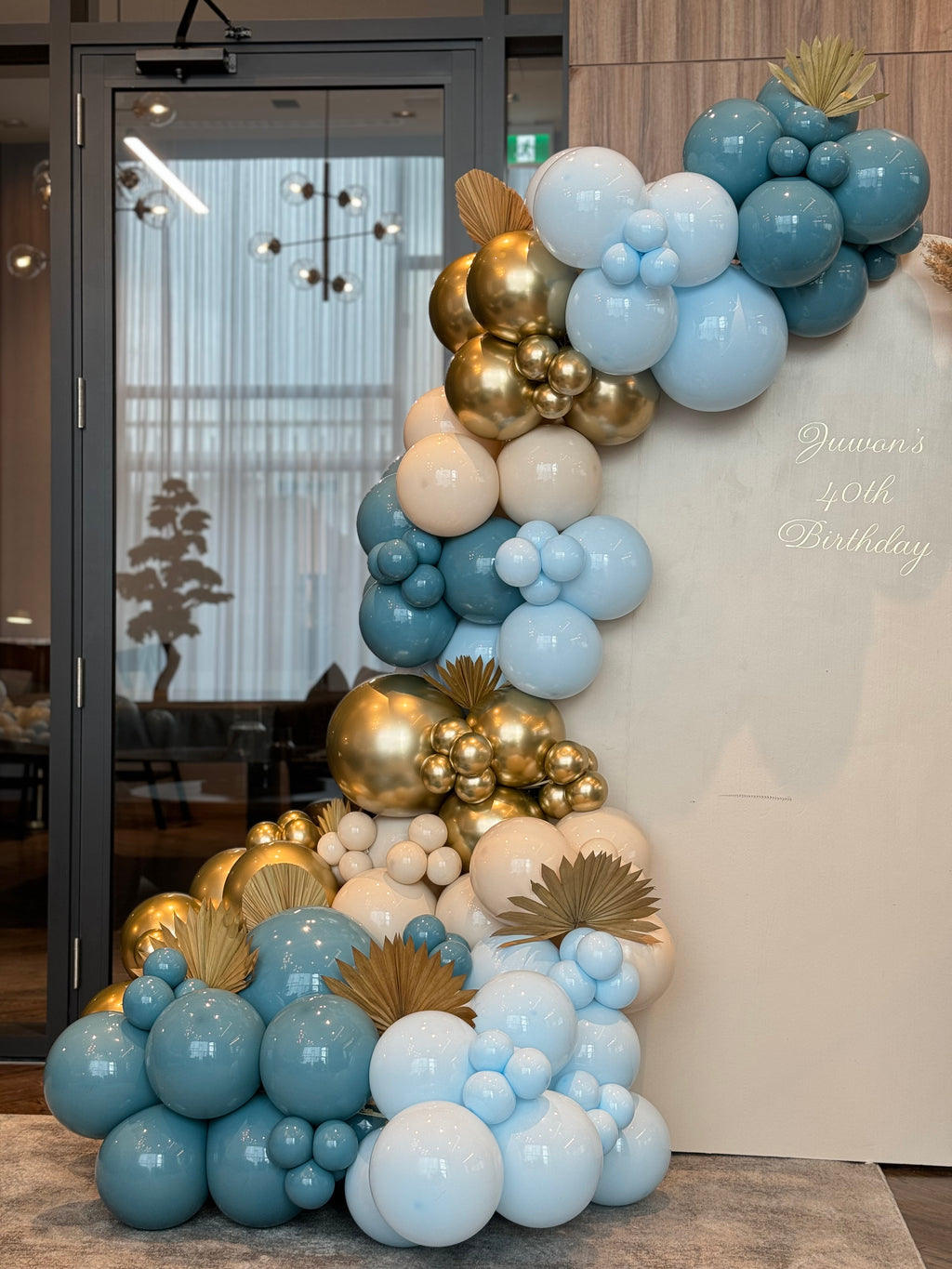Birthday Balloon Garland