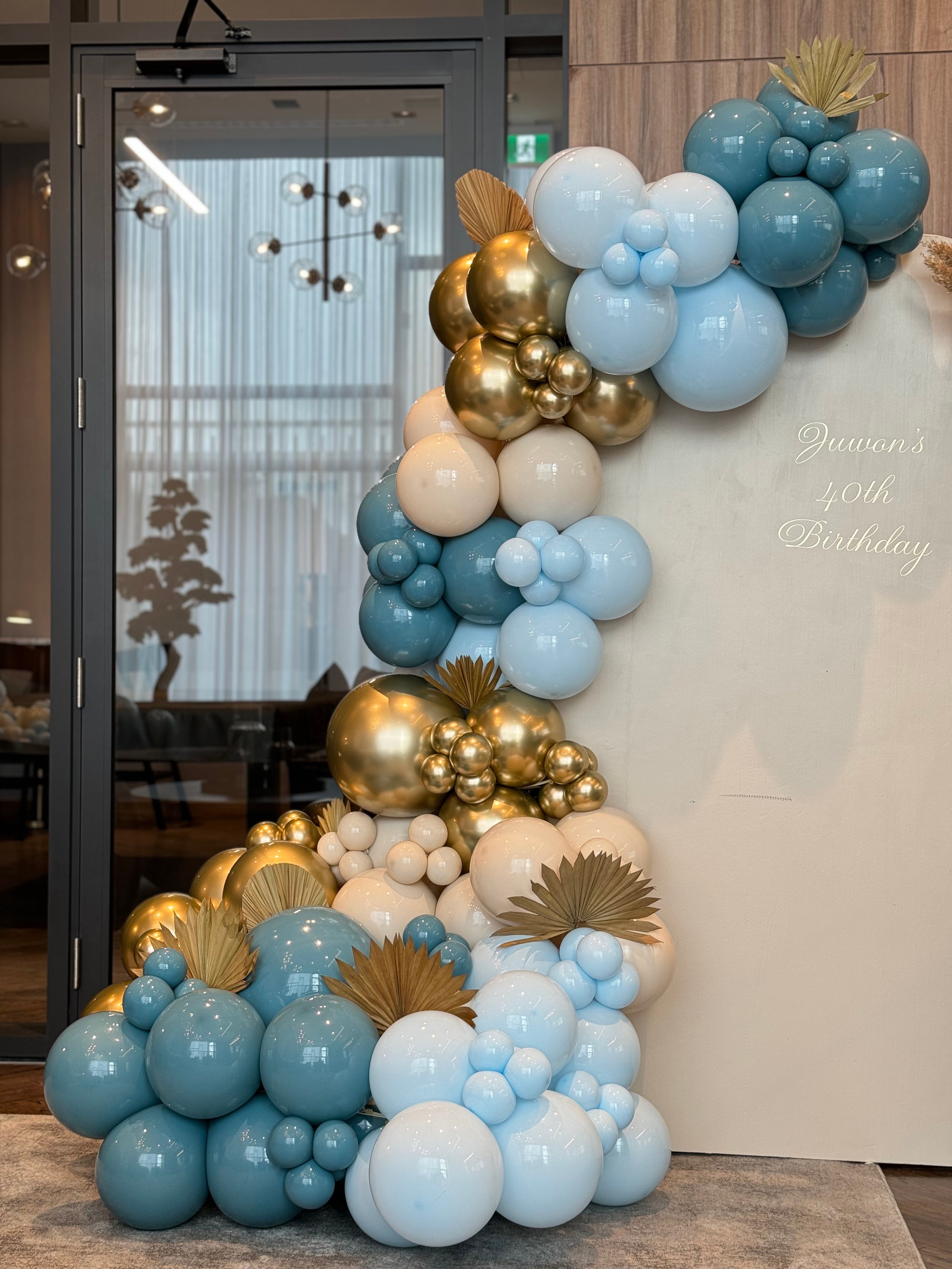 Birthday Balloon Garland