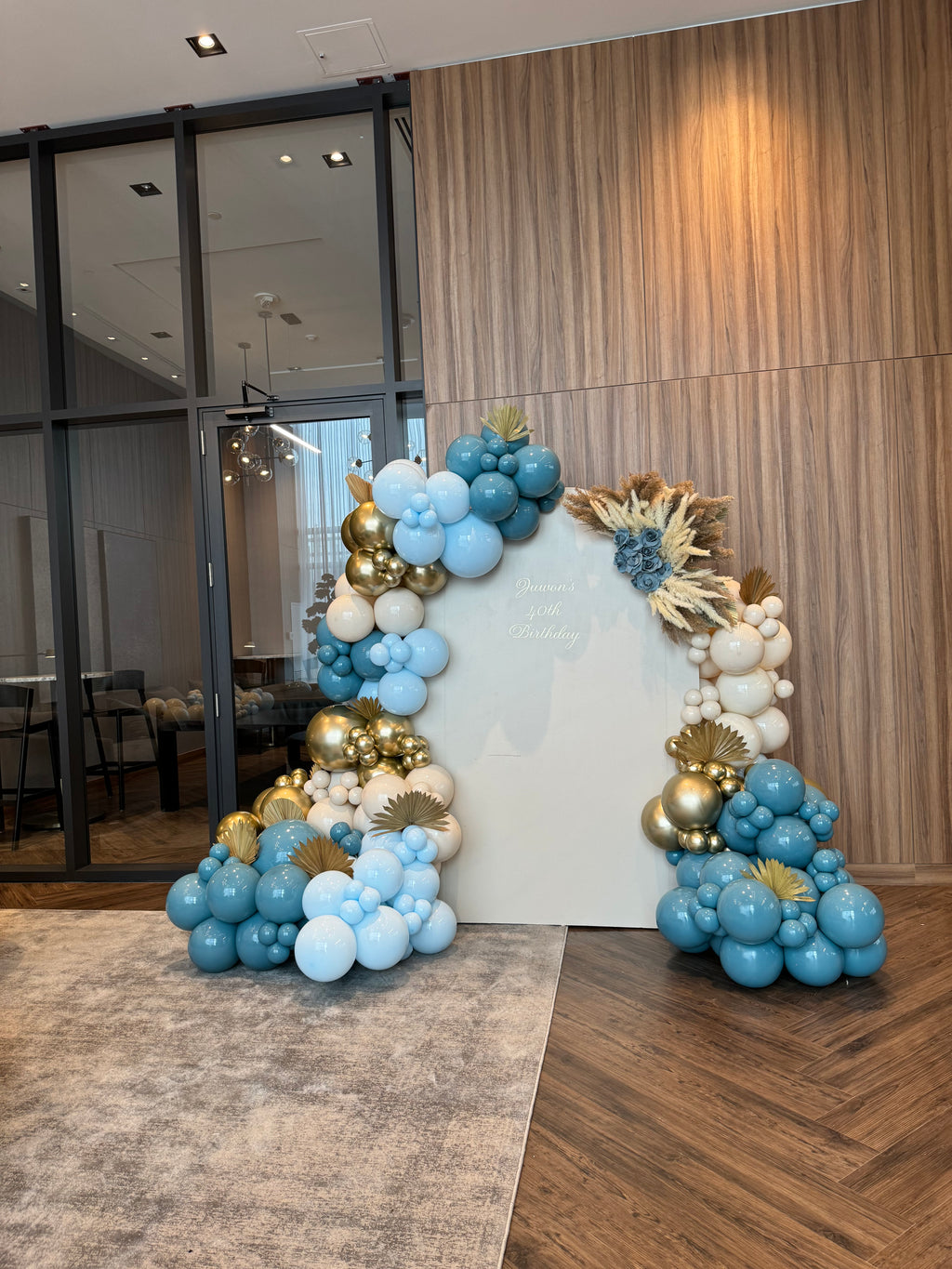 Birthday Balloon Garland