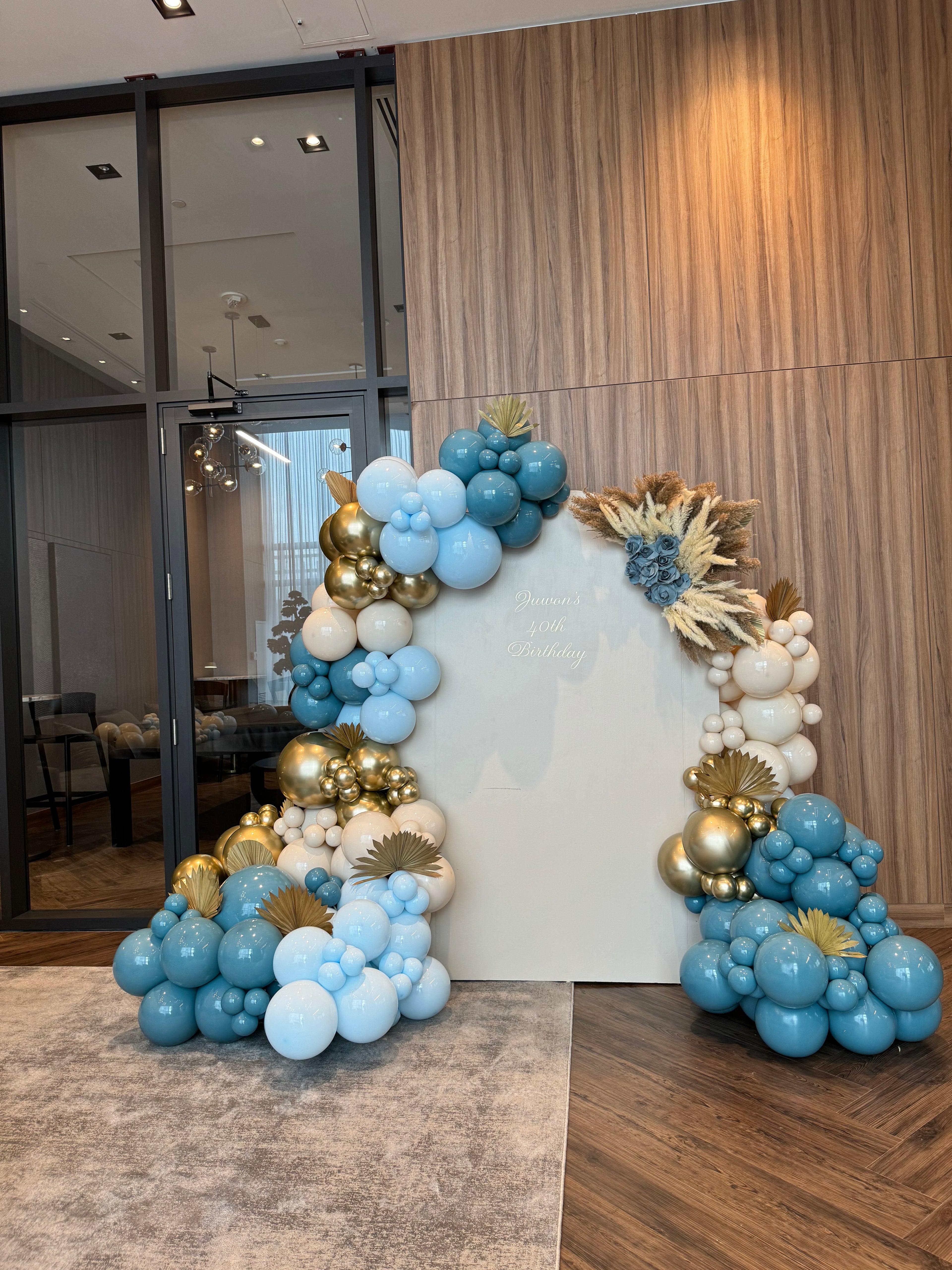 Birthday Balloon Garland