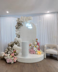 Wooden Rippled Arch rental